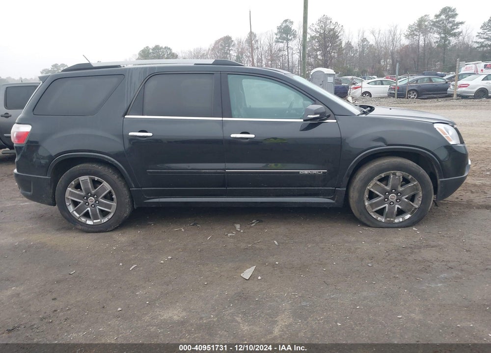 2011 GMC ACADIA DENALI VIN: 1GKKRTED3BJ376608