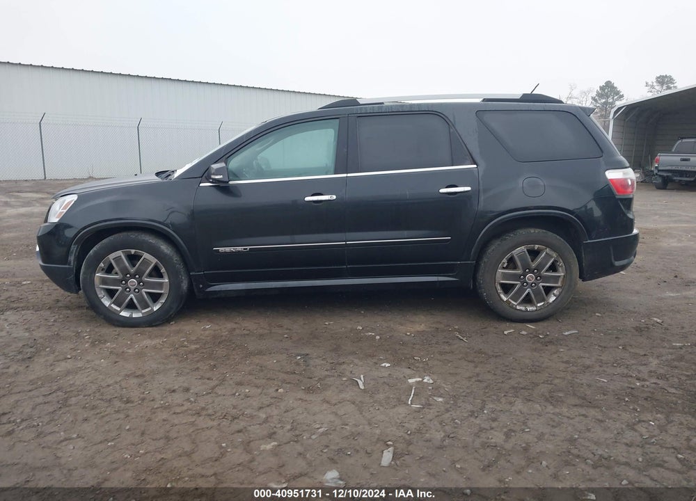 2011 GMC ACADIA DENALI VIN: 1GKKRTED3BJ376608