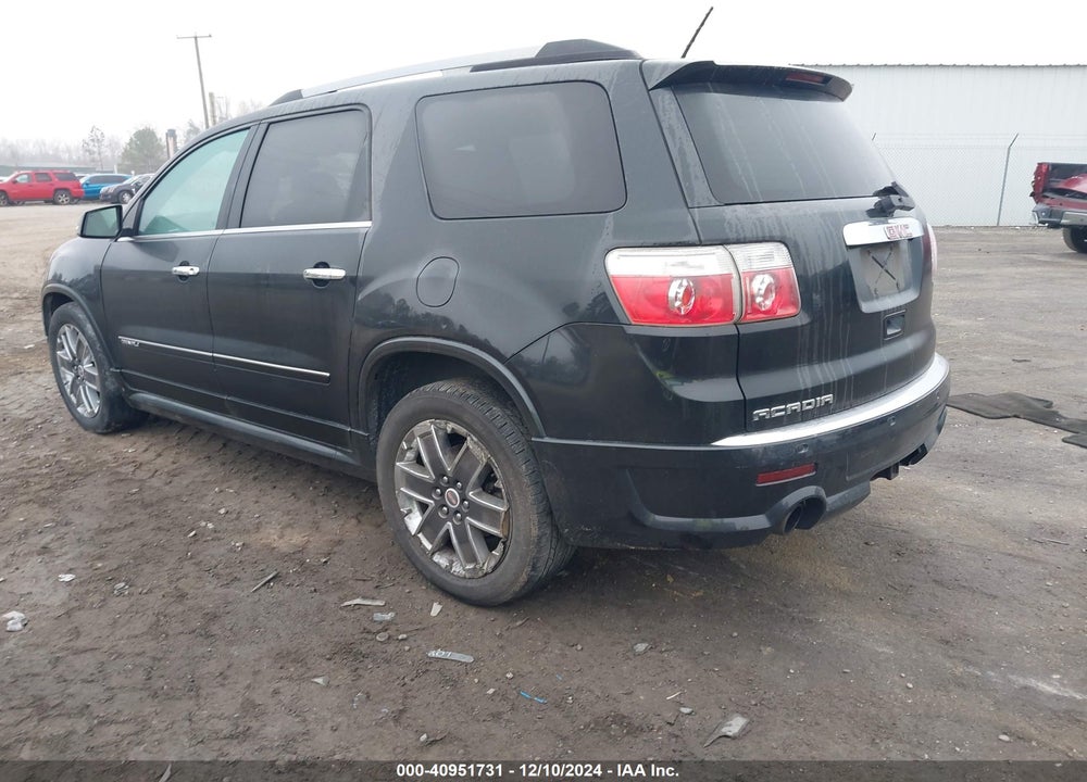 2011 GMC ACADIA DENALI VIN: 1GKKRTED3BJ376608