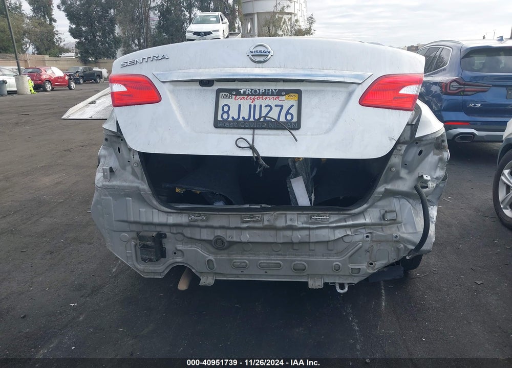 2019 NISSAN SENTRA S VIN: 3N1AB7AP0KY249512