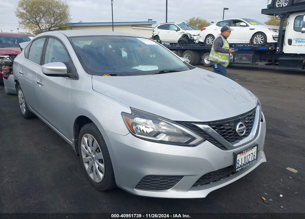 2019 NISSAN SENTRA S VIN: 3N1AB7AP0KY249512