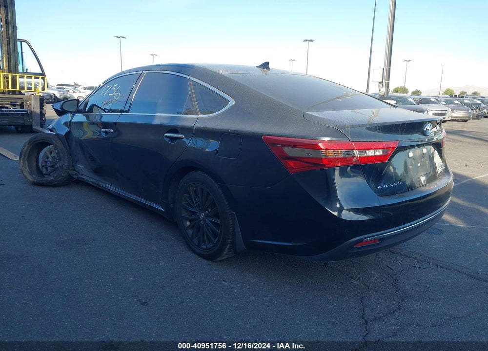 2017 TOYOTA AVALON HYBRID LIMITED VIN: 4T1BD1EB3HU058388