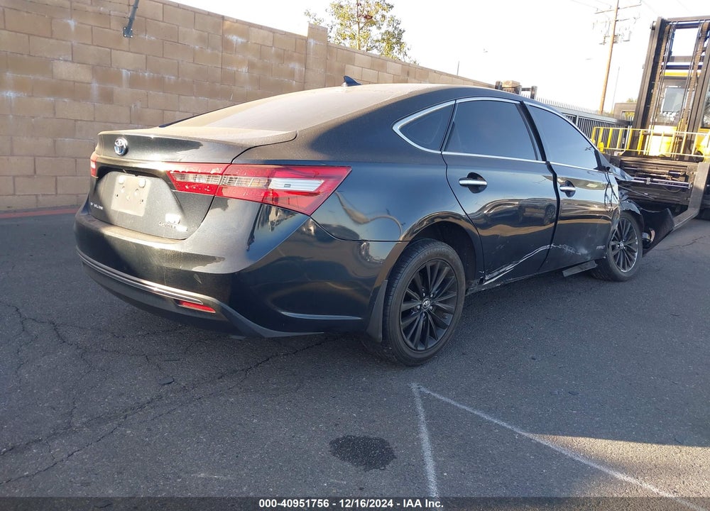 2017 TOYOTA AVALON HYBRID LIMITED VIN: 4T1BD1EB3HU058388