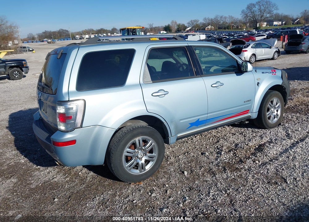 2008 MERCURY MARINER PREMIER VIN: 4M2CU87128KJ29043