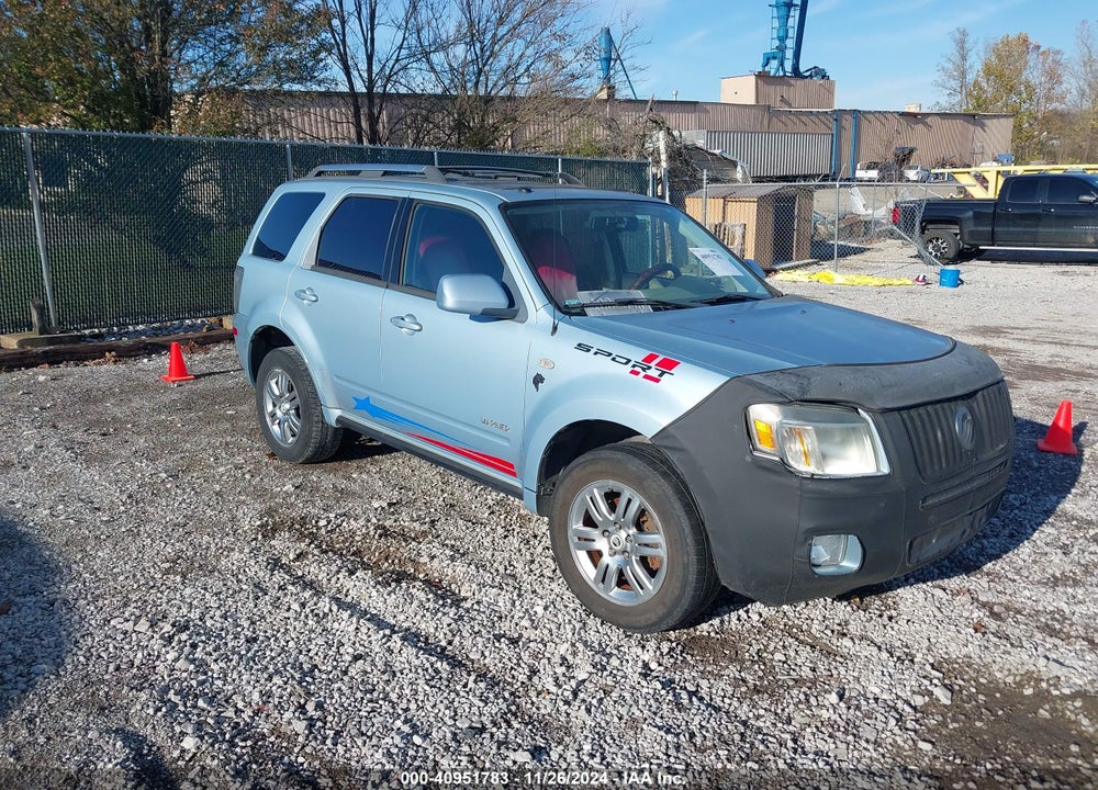 2008 MERCURY MARINER PREMIER VIN: 4M2CU87128KJ29043