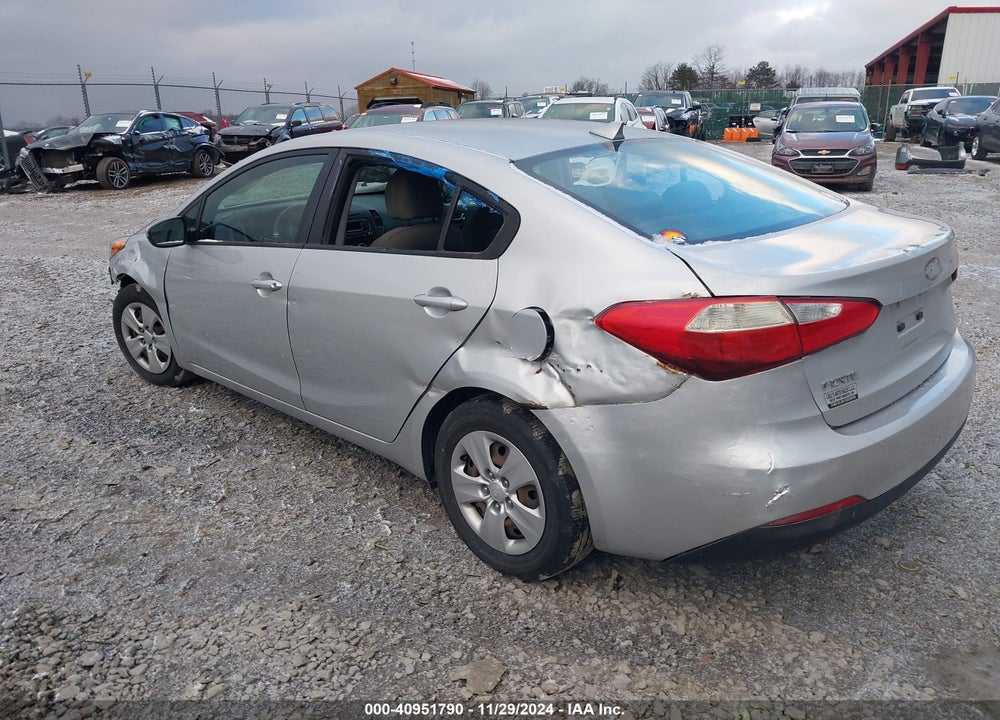 2016 KIA FORTE LX VIN: KNAFK4A68G5515661