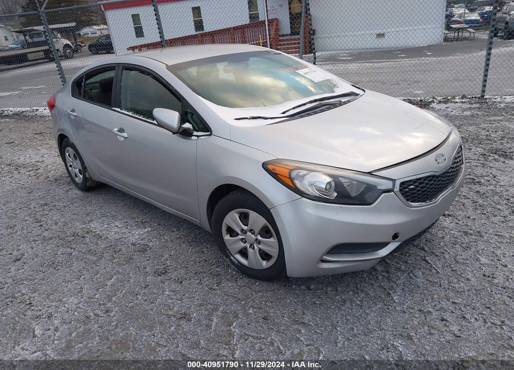 2016 KIA FORTE LX VIN: KNAFK4A68G5515661