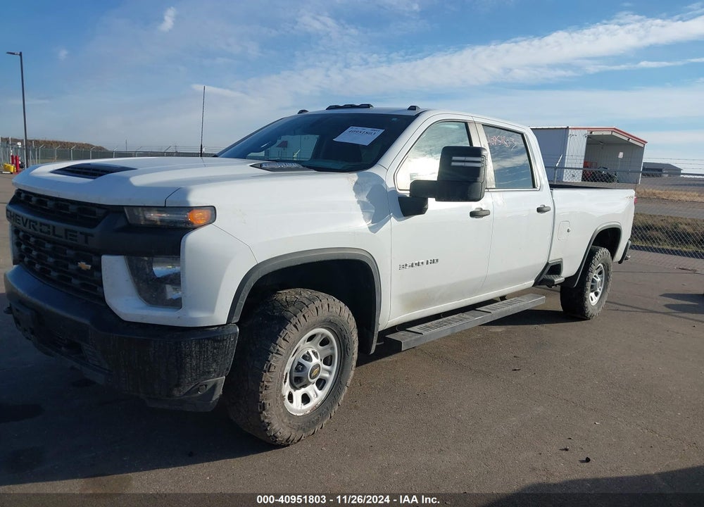 2020 CHEVROLET SILVERADO 3500HD 4WD  LONG BED WT VIN: 1GC4YSEY3LF200487