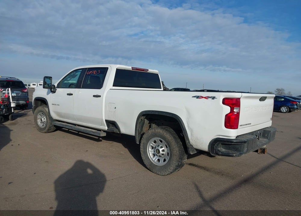 2020 CHEVROLET SILVERADO 3500HD 4WD  LONG BED WT VIN: 1GC4YSEY3LF200487