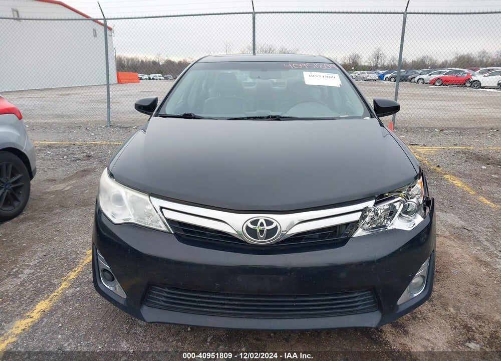 2012 TOYOTA CAMRY XLE V6 VIN: 4T1BK1FK5CU507910