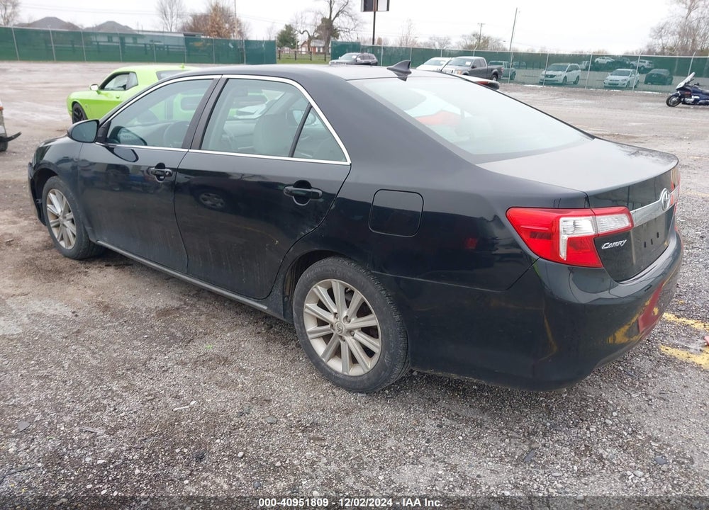 2012 TOYOTA CAMRY XLE V6 VIN: 4T1BK1FK5CU507910