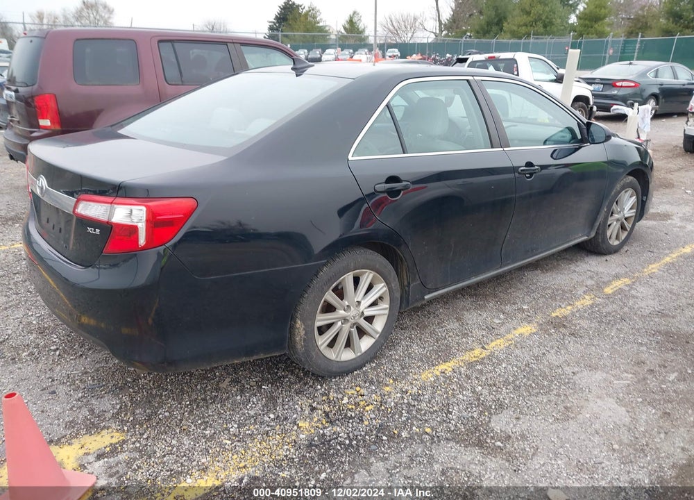 2012 TOYOTA CAMRY XLE V6 VIN: 4T1BK1FK5CU507910