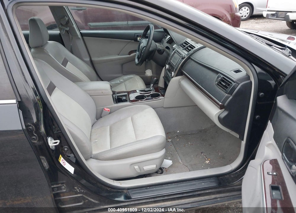 2012 TOYOTA CAMRY XLE V6 VIN: 4T1BK1FK5CU507910