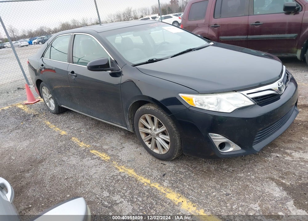 2012 TOYOTA CAMRY XLE V6 VIN: 4T1BK1FK5CU507910