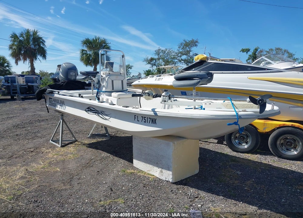 2007 CAROLINA SKIFF BOAT VIN: EKH0F328A707
