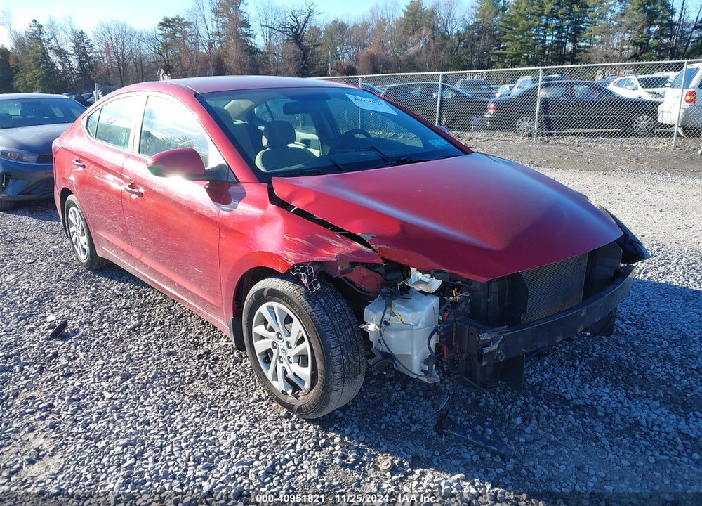 2017 HYUNDAI ELANTRA SE VIN: KMHD74LFXHU409272