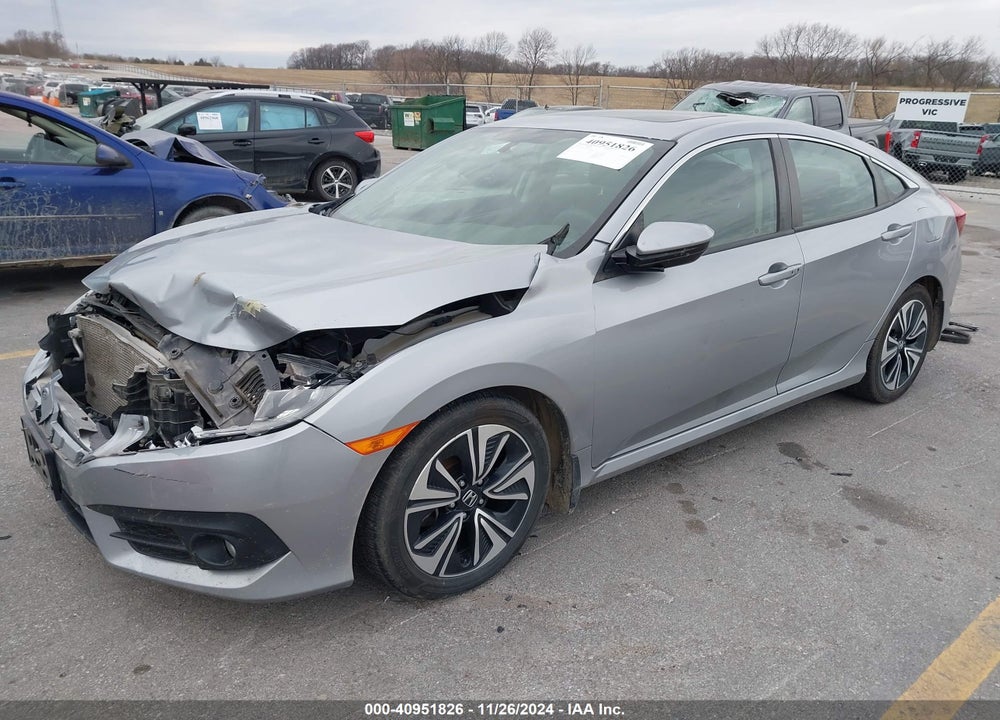 2016 HONDA CIVIC VIN: 2HGFC1F33GH657794