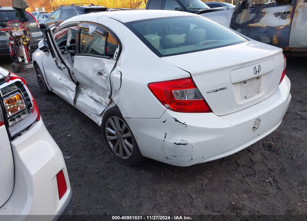 2012 HONDA CIVIC EX VIN: 2HGFB2F85CH609518