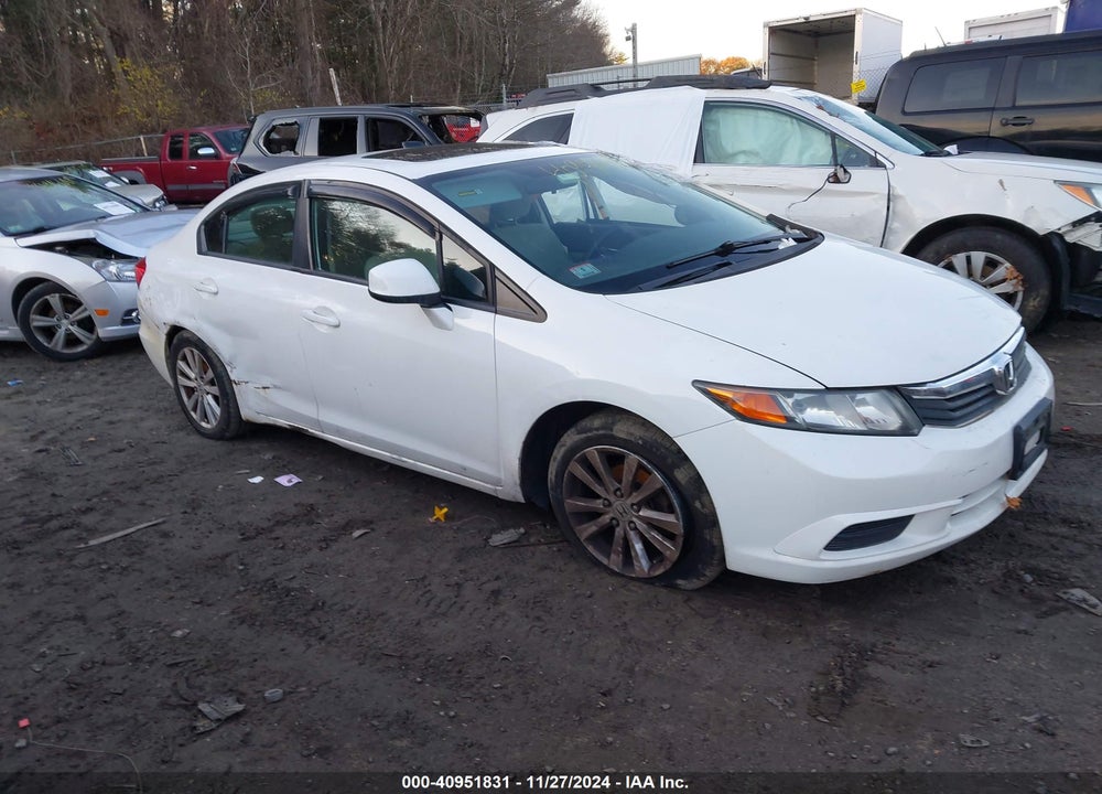 2012 HONDA CIVIC EX VIN: 2HGFB2F85CH609518