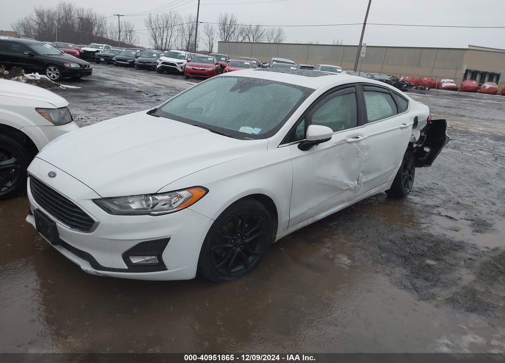 2019 FORD FUSION VIN: 3FA6P0HDXKR244955