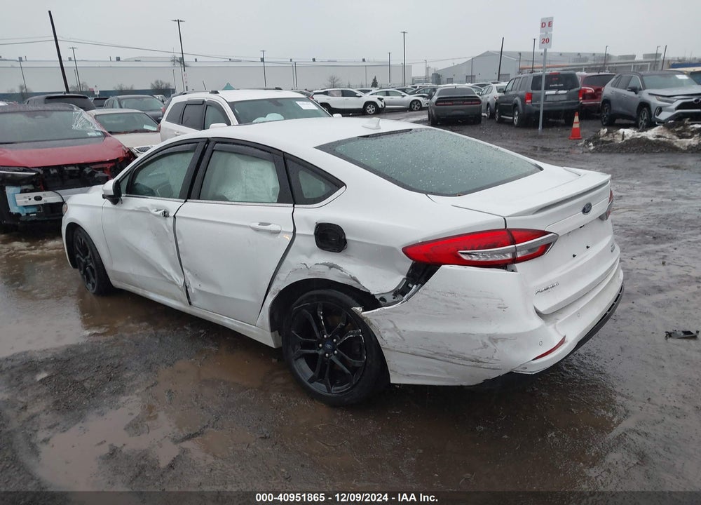 2019 FORD FUSION VIN: 3FA6P0HDXKR244955