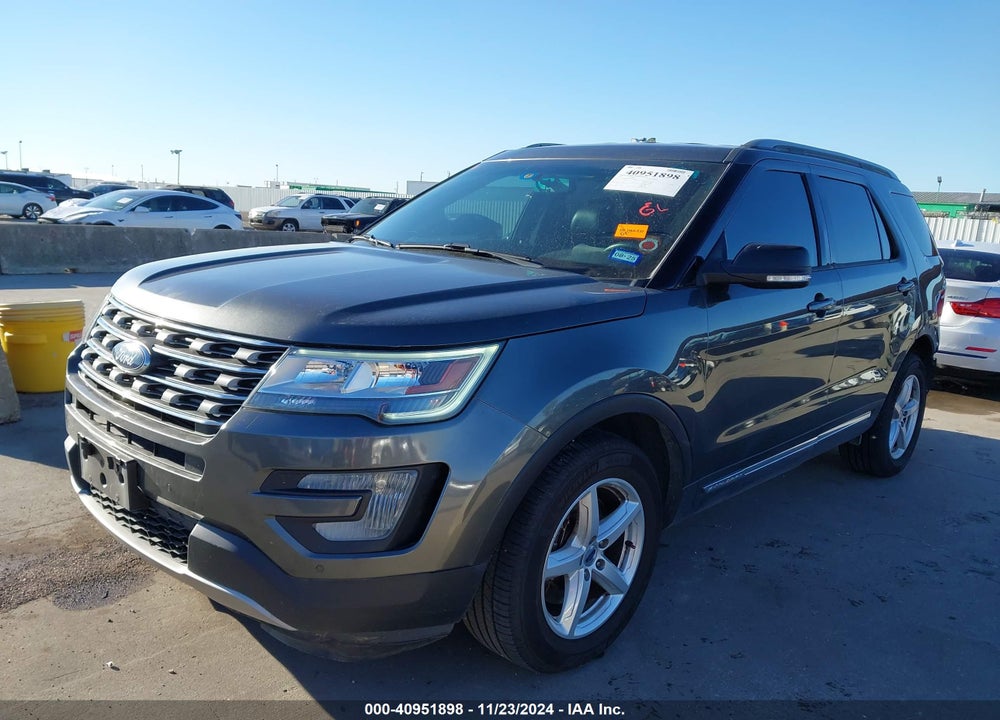 2017 FORD EXPLORER XLT VIN: 1FM5K8DHXHGA09897