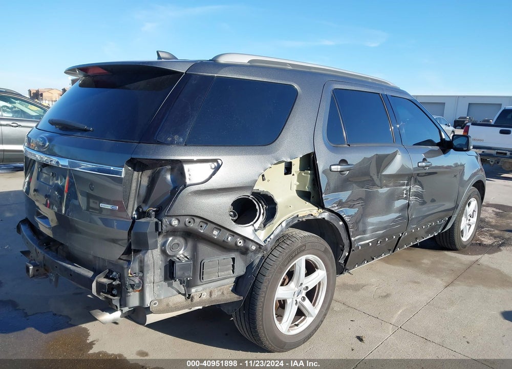 2017 FORD EXPLORER XLT VIN: 1FM5K8DHXHGA09897