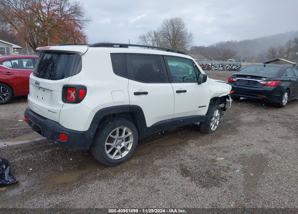 2019 JEEP RENEGADE SPORT 4X4 VIN: ZACNJBAB1KPK49397