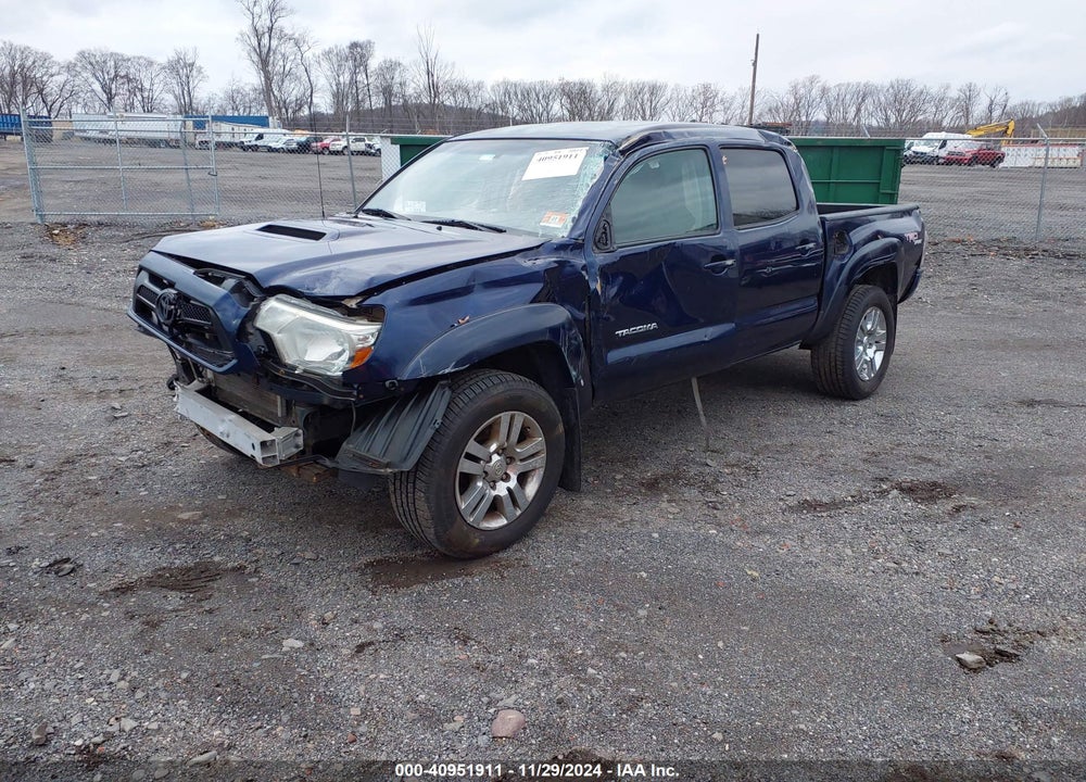 2012 TOYOTA TACOMA DOUBLE CAB VIN: 3TMLU4EN4CM084967