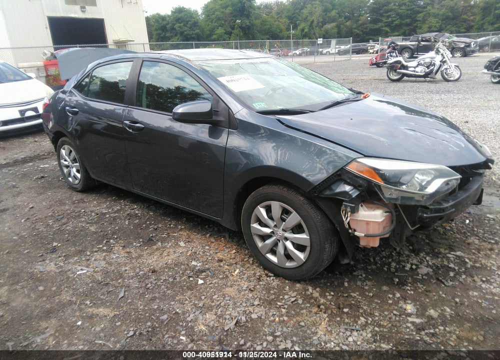 2015 TOYOTA COROLLA LE VIN: 2T1BURHE8FC271811