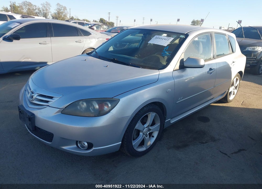 2006 MAZDA 3 S VIN: JM1BK144761504554