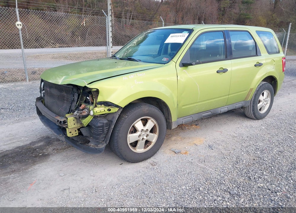 2012 FORD ESCAPE XLS VIN: 1FMCU0C7XCKB62118
