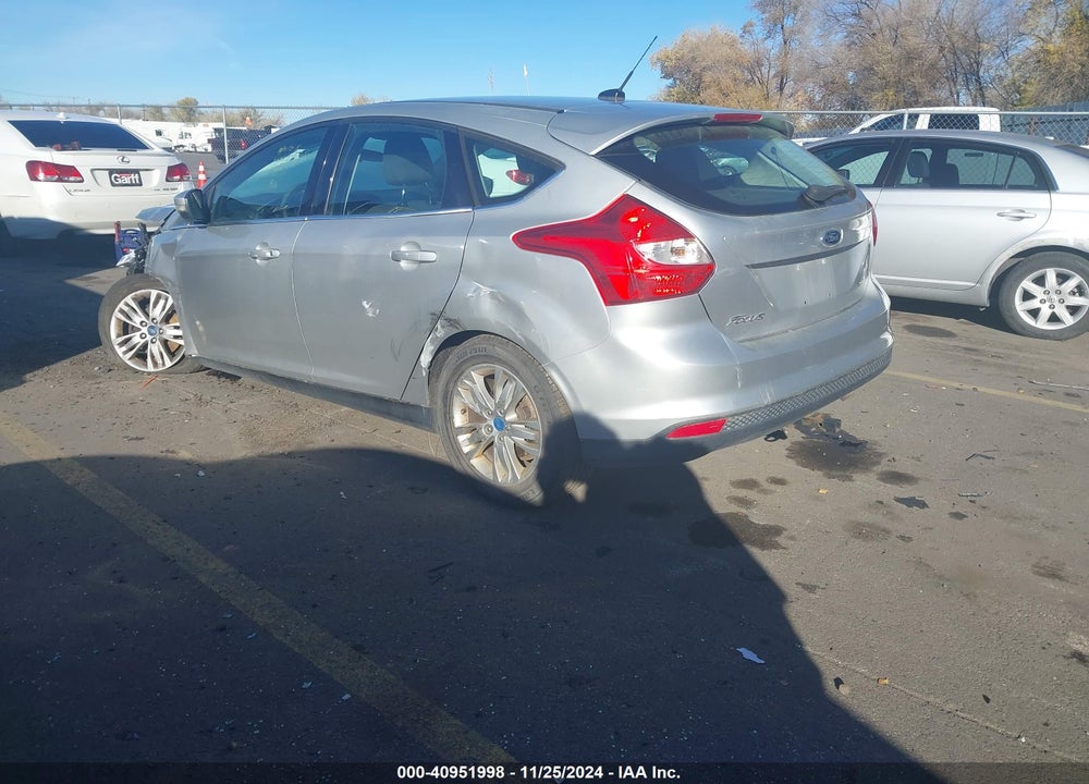 2012 FORD FOCUS VIN: 1FAHP3M21CL111516