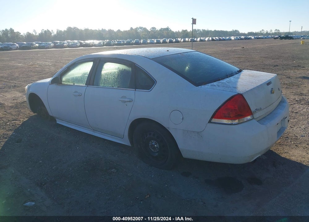 2014 CHEVROLET IMPALA LIMITED POLICE VIN: 2G1WD5E30E1133053