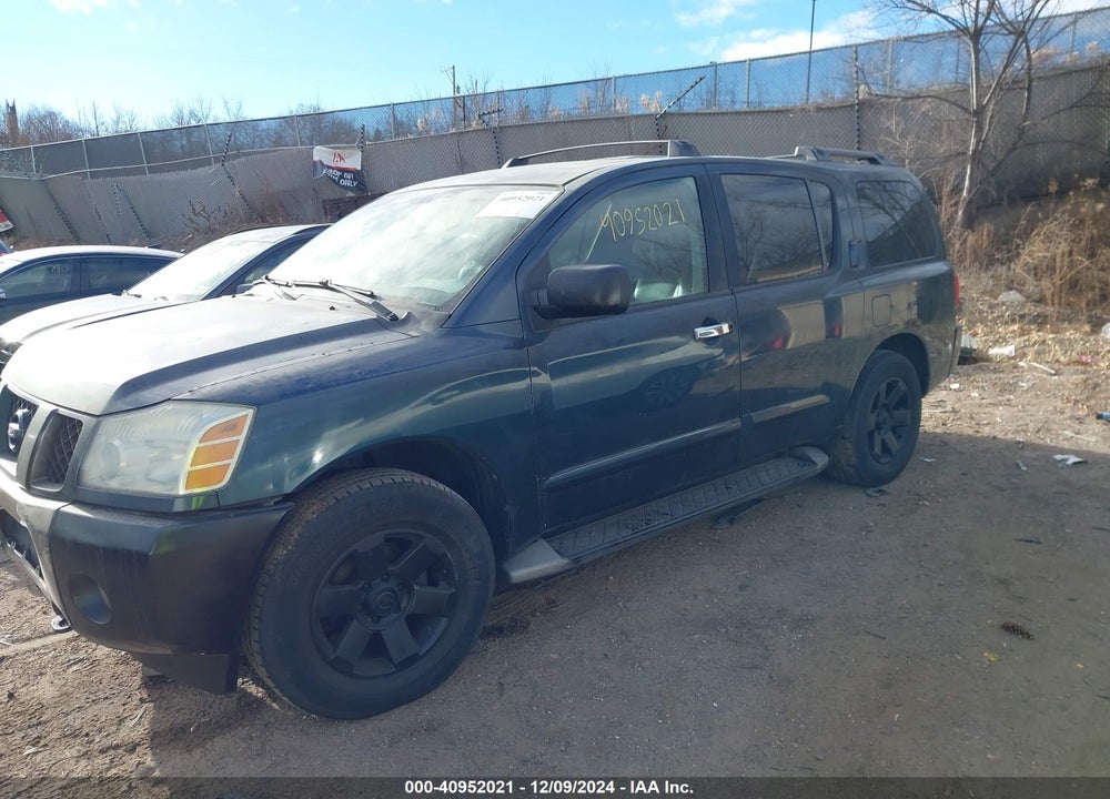 2004 NISSAN PATHFINDER ARMADA LE VIN: 5N1AA08B14N737283
