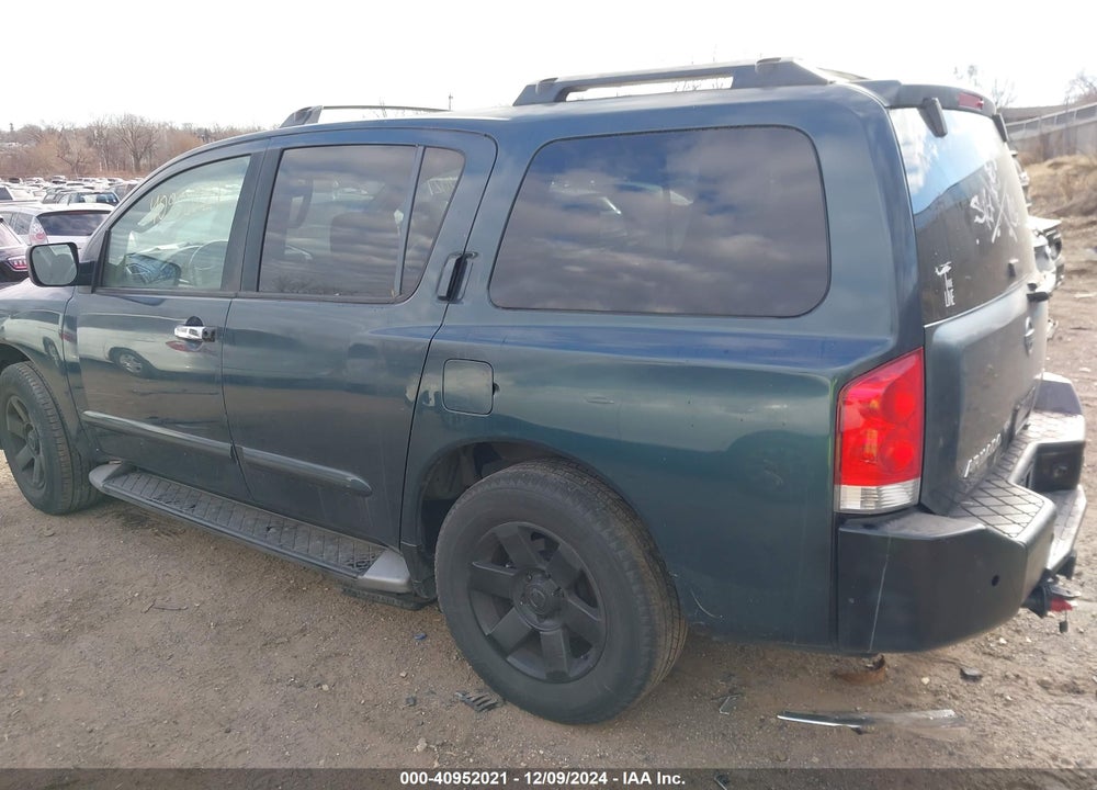 2004 NISSAN PATHFINDER ARMADA LE VIN: 5N1AA08B14N737283