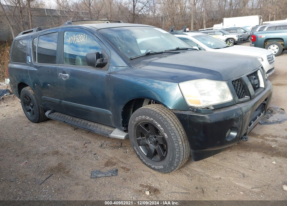2004 NISSAN PATHFINDER ARMADA LE VIN: 5N1AA08B14N737283