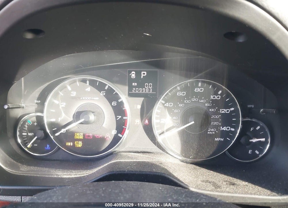 2011 SUBARU OUTBACK 2.5I LIMITED VIN: 4S4BRBKC2B3336957