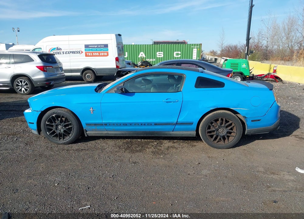 2012 FORD MUSTANG V6 PREMIUM VIN: 1ZVBP8AM8C5215845