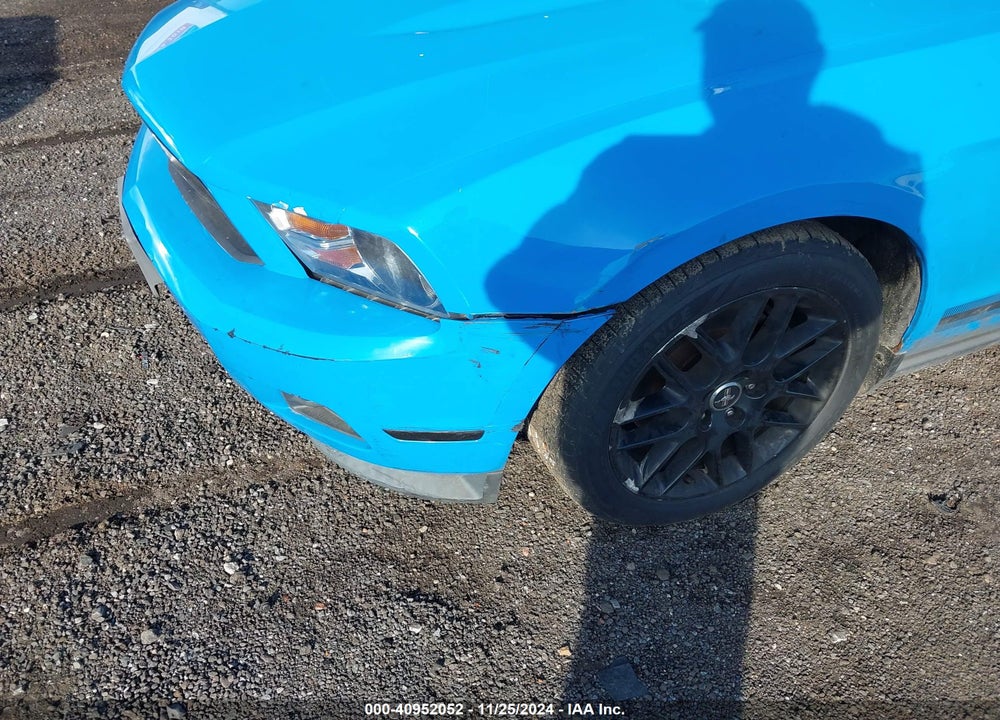 2012 FORD MUSTANG V6 PREMIUM VIN: 1ZVBP8AM8C5215845
