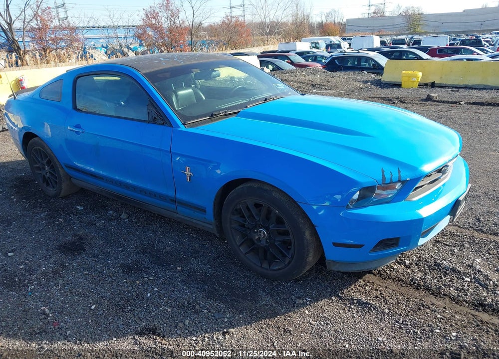 2012 FORD MUSTANG V6 PREMIUM VIN: 1ZVBP8AM8C5215845