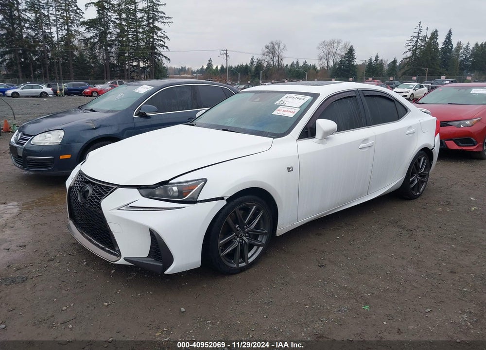 2018 LEXUS IS 300 VIN: JTHC81D22J5029736