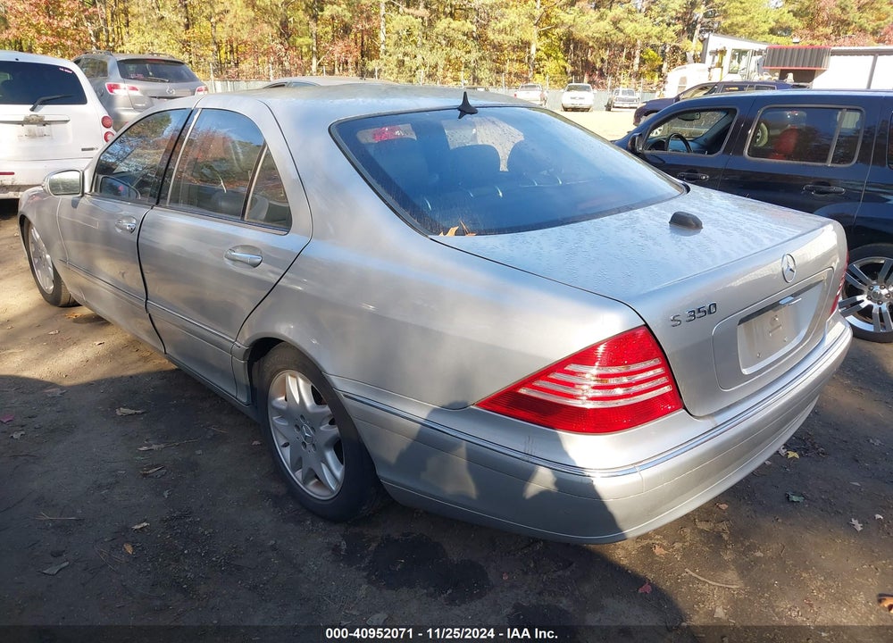 2006 MERCEDES-BENZ S 350 VIN: WDBNF67J56A470788