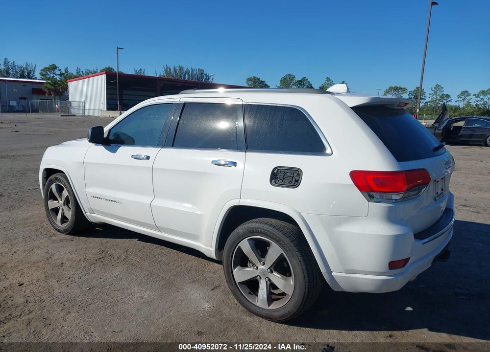 2015 CHEROKEE JEEP GRAND  OVERLAND VIN: 1C4RJECG2FC744457
