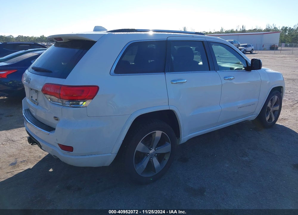 2015 CHEROKEE JEEP GRAND  OVERLAND VIN: 1C4RJECG2FC744457