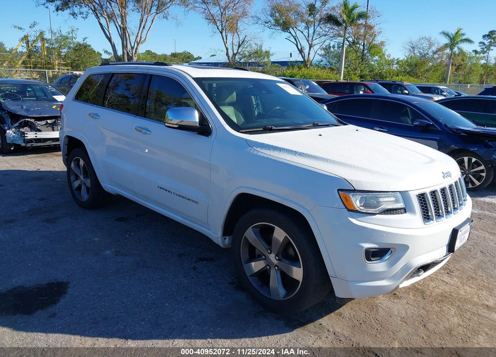 2015 CHEROKEE JEEP GRAND  OVERLAND VIN: 1C4RJECG2FC744457