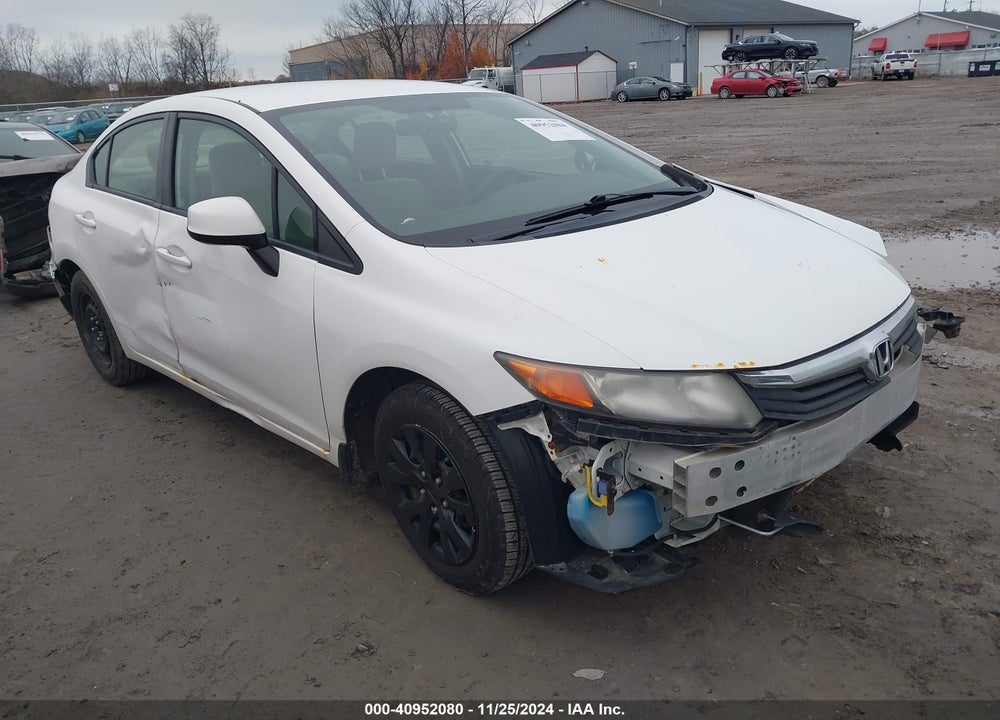 2012 HONDA CIVIC LX VIN: JHMFB2F54CS000125