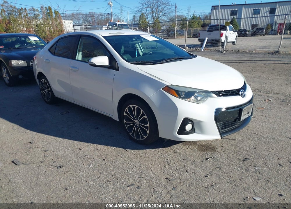 2015 TOYOTA COROLLA S PLUS VIN: 5YFBURHE5FP353656