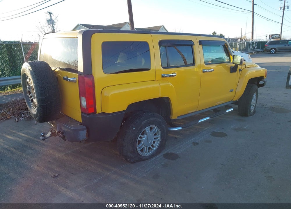 2007 HUMMER H3 SUV VIN: 5GTDN13E978101672