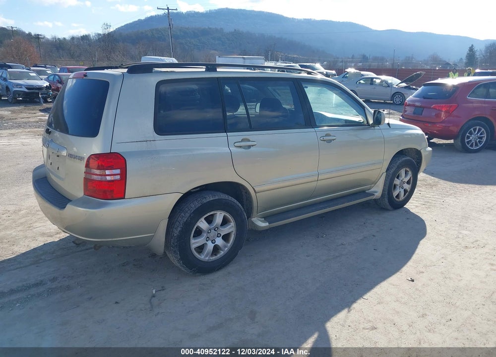 2003 TOYOTA HIGHLANDER V6 VIN: JTEHF21A430142386